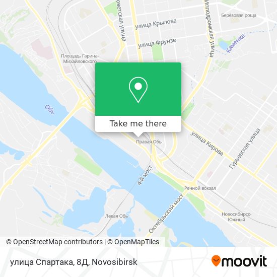 улица Спартака, 8Д map