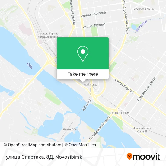 улица Спартака, 8Д map