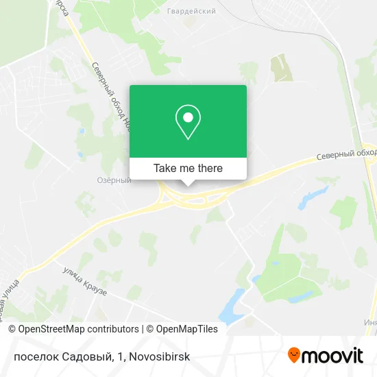 поселок Садовый, 1 map