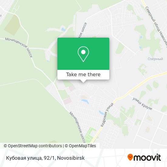 Кубовая улица, 92/1 map