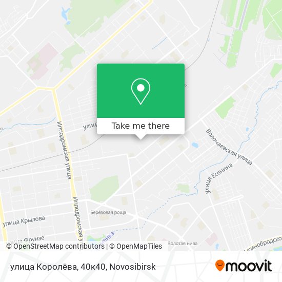улица Королёва, 40к40 map