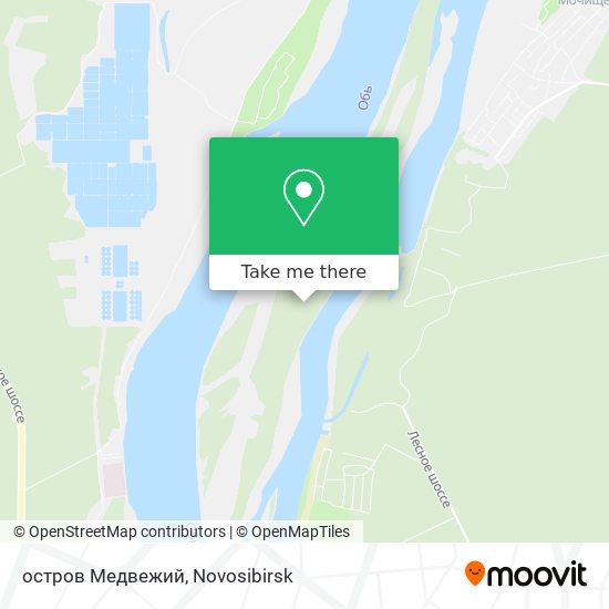 остров Медвежий map