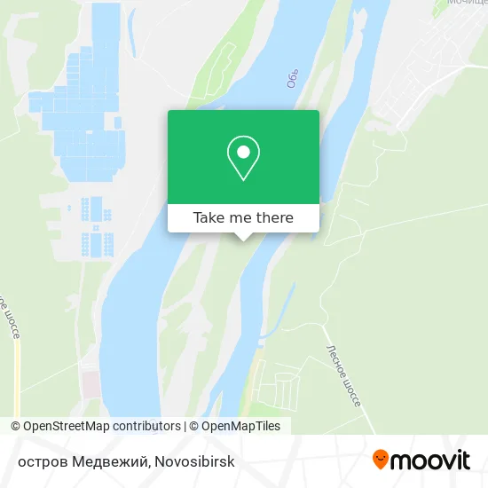 остров Медвежий map