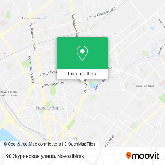 90 Журинская улица map