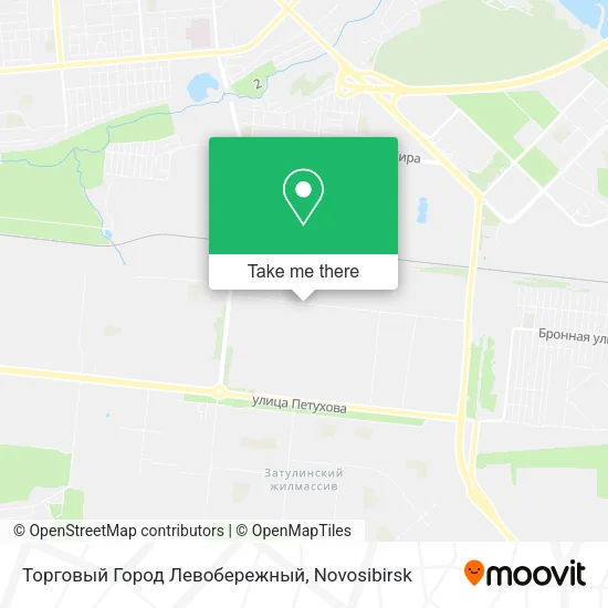 Торговый Город Левобережный map