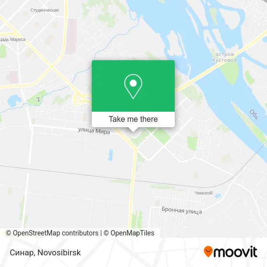 Синар map