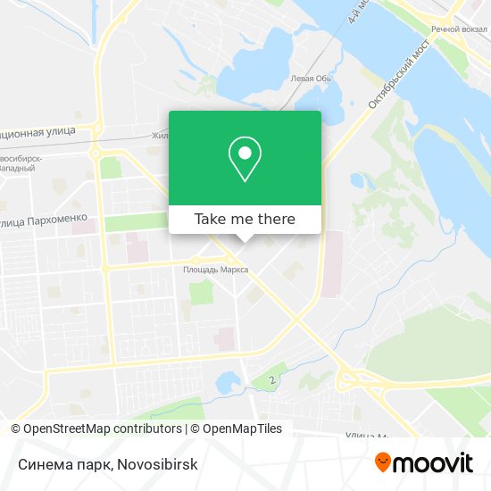 Синема парк map