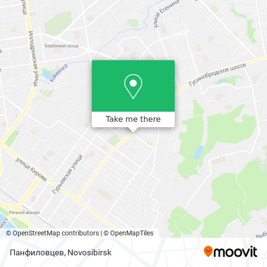 Панфиловцев map