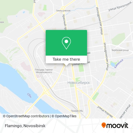 Flamingo map