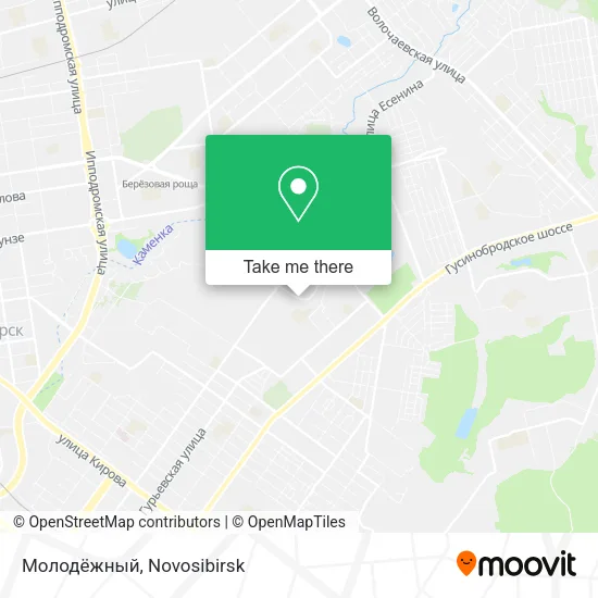 Молодёжный map
