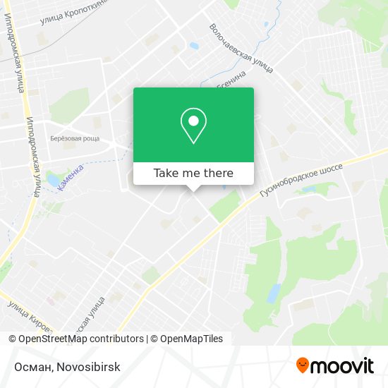 Осман map