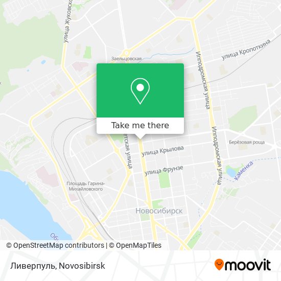 Ливерпуль map