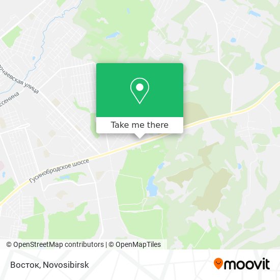 Восток map