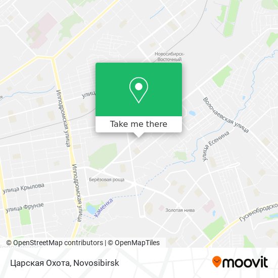 Царская Охота map