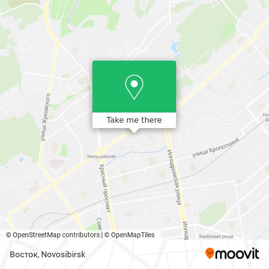 Восток map