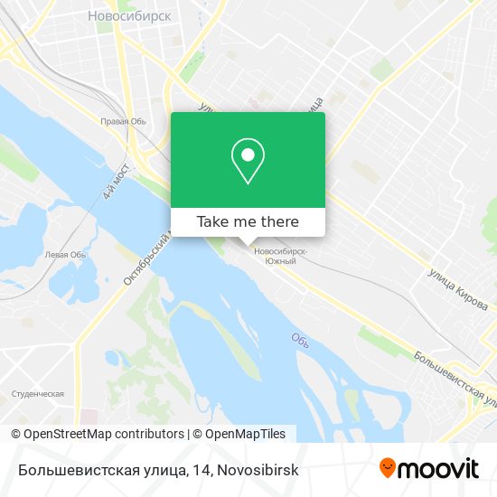 Большевистская улица, 14 map