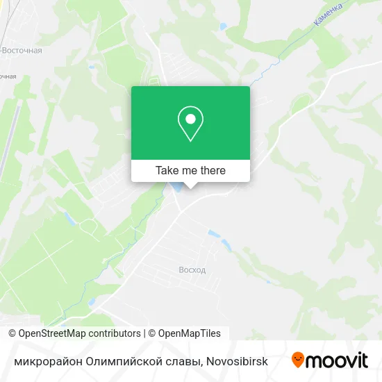 микрорайон Олимпийской славы map