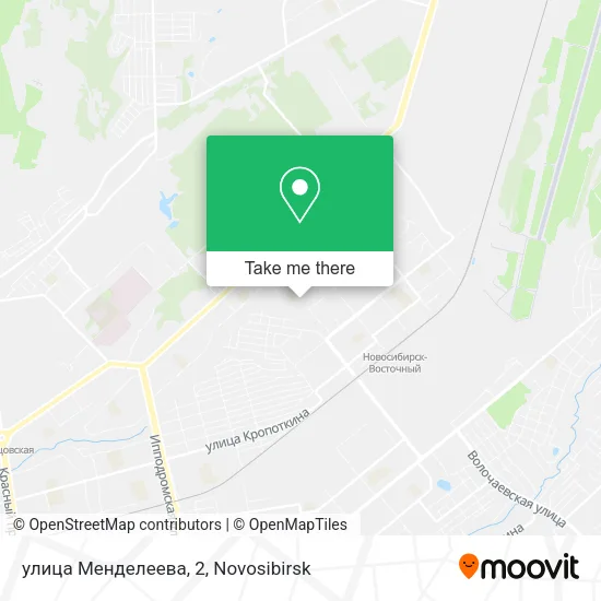 улица Менделеева, 2 map