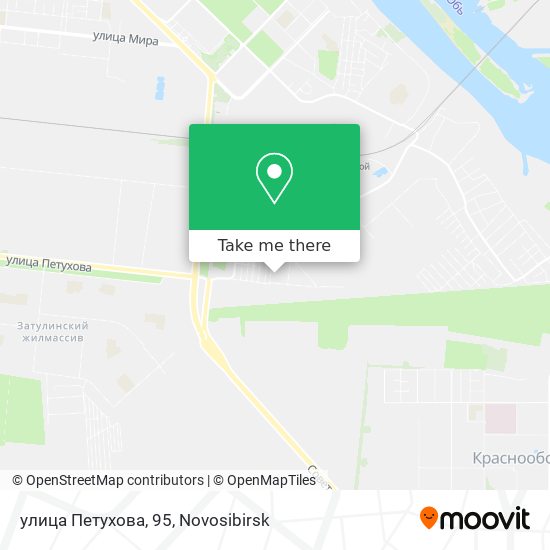улица Петухова, 95 map