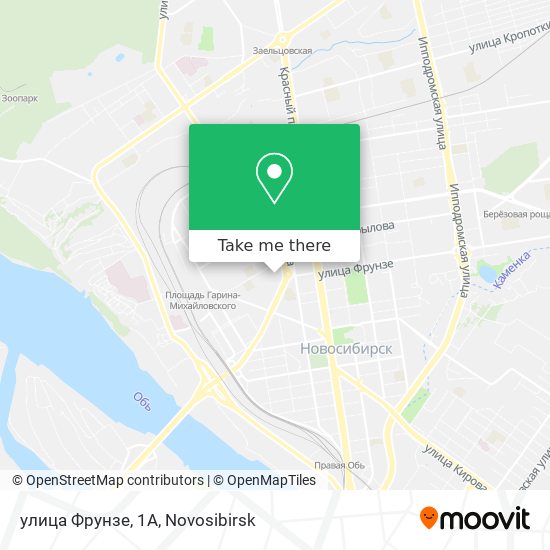 улица Фрунзе, 1А map
