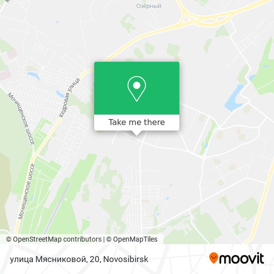 улица Мясниковой, 20 map