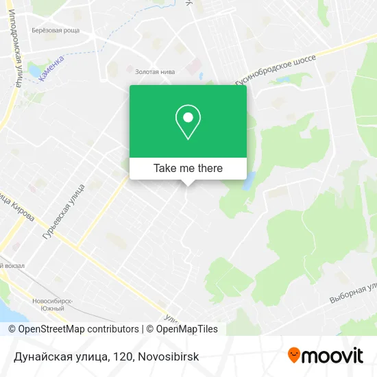 Дунайская улица, 120 map