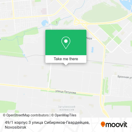 49 / 1 корпус 3 улица Сибиряков-Гвардейцев map