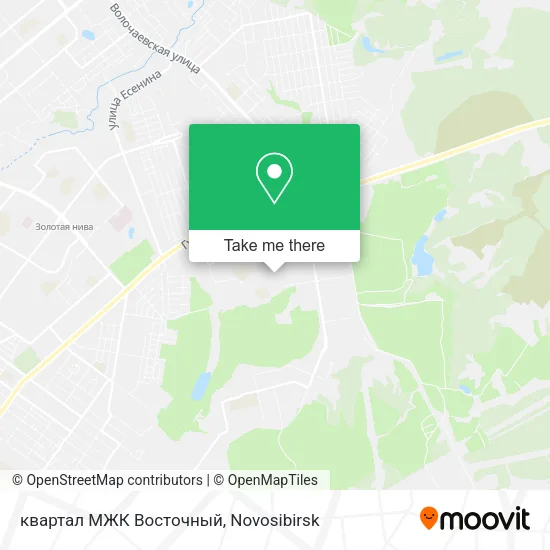 квартал МЖК Восточный map