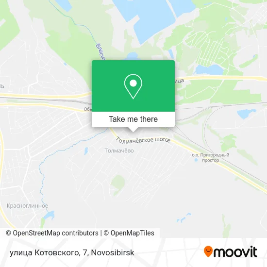 улица Котовского, 7 map