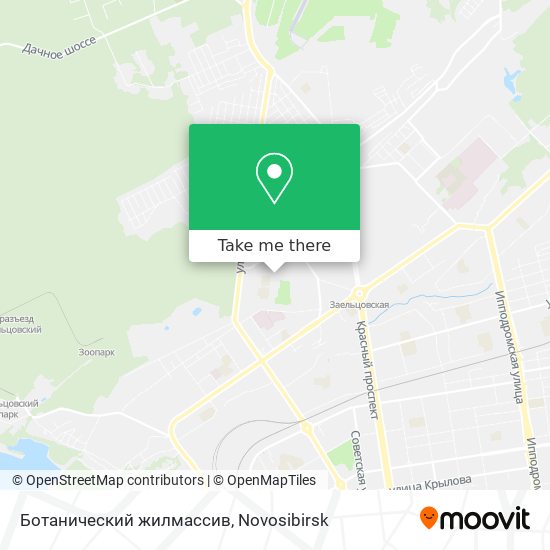 Ботанический жилмассив map