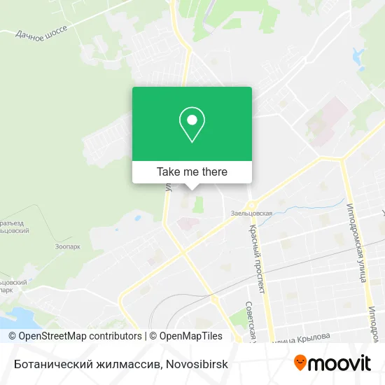 Ботанический жилмассив map