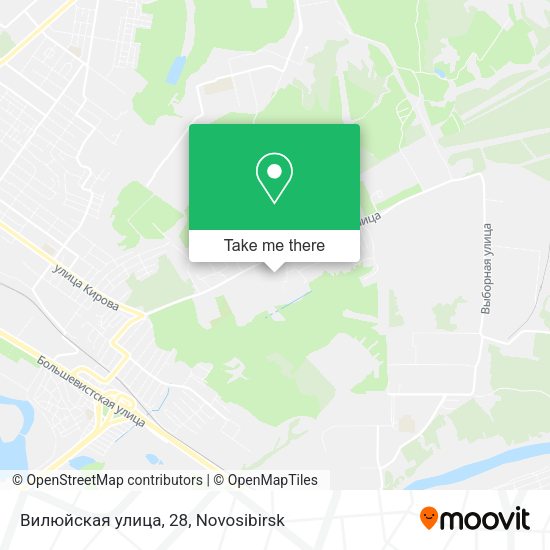 Вилюйская улица, 28 map