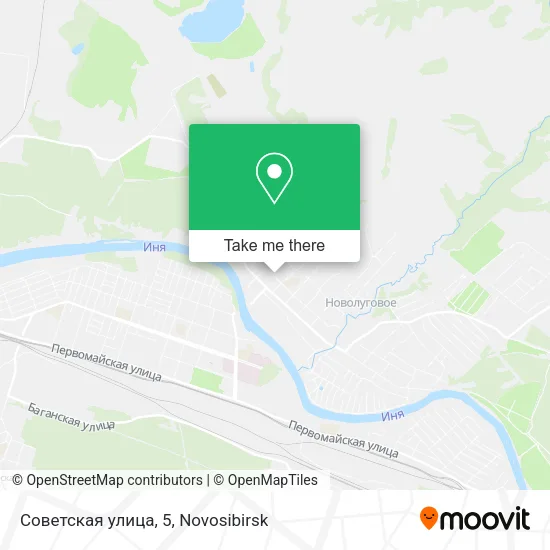Советская улица, 5 map