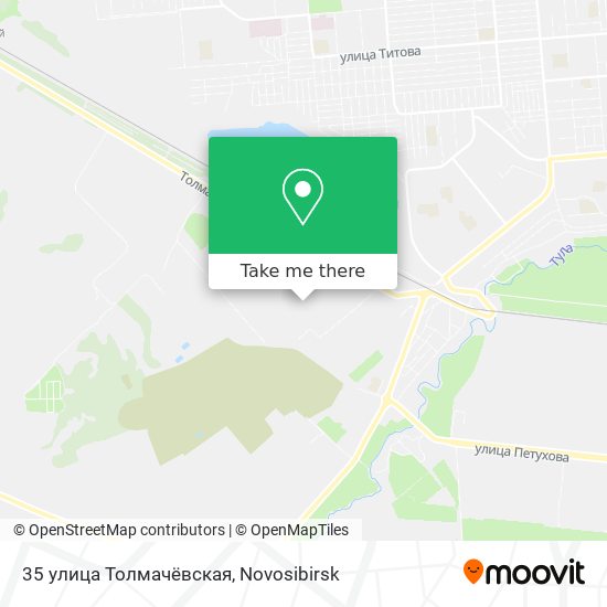 35 улица Толмачёвская map