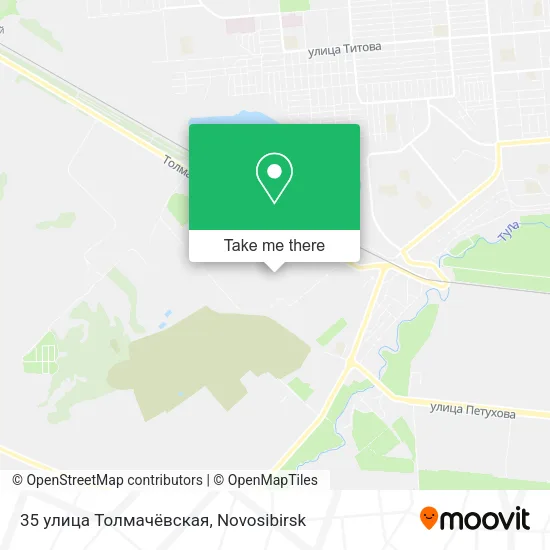 35 улица Толмачёвская map
