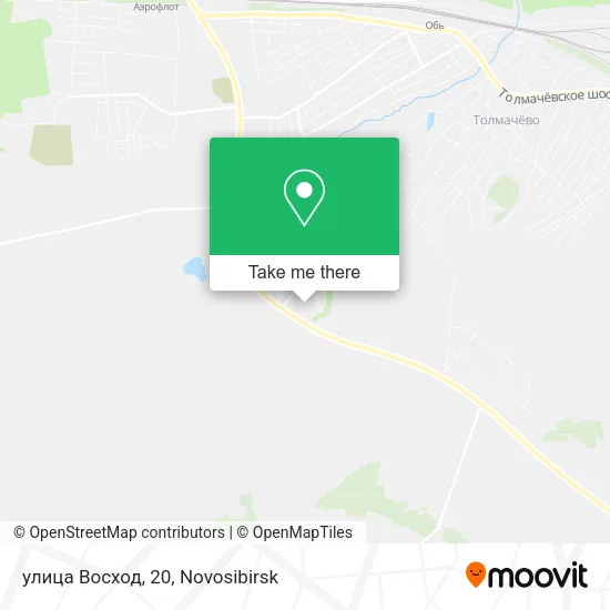 улица Восход, 20 map