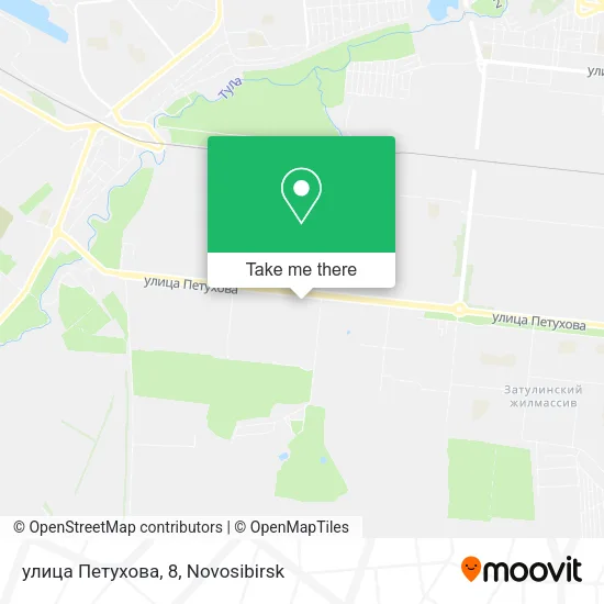 улица Петухова, 8 map