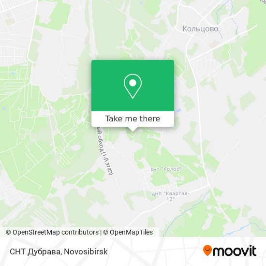 СНТ Дубрава map