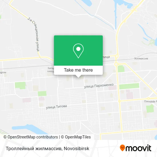 Троллейный жилмассив map