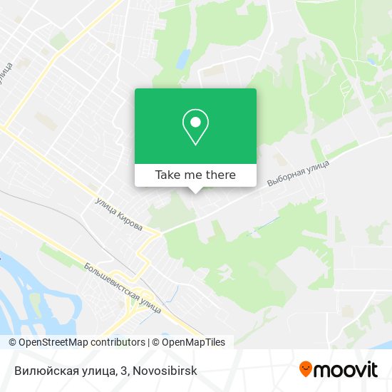 Вилюйская улица, 3 map