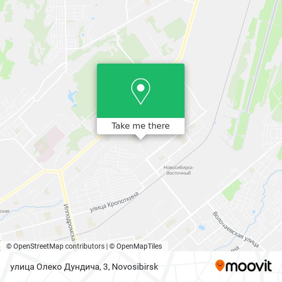 улица Олеко Дундича, 3 map