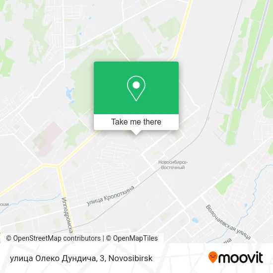 улица Олеко Дундича, 3 map