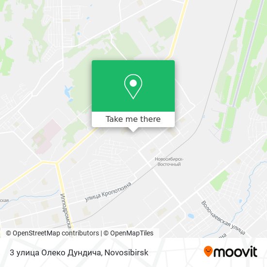 3 улица Олеко Дундича map