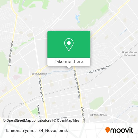 Танковая улица, 34 map
