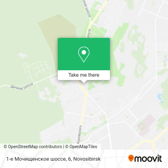 1-е Мочищенское шоссе, 6 map