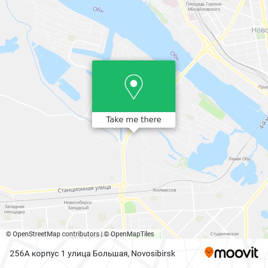 256А корпус 1 улица Большая map