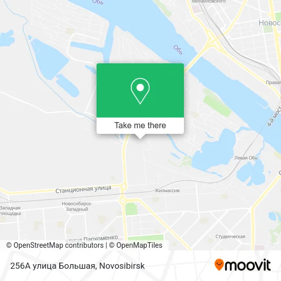 256А улица Большая map