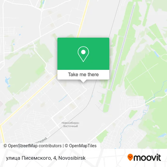 улица Писемского, 4 map