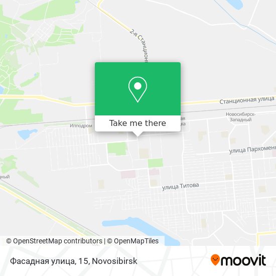 Фасадная улица, 15 map