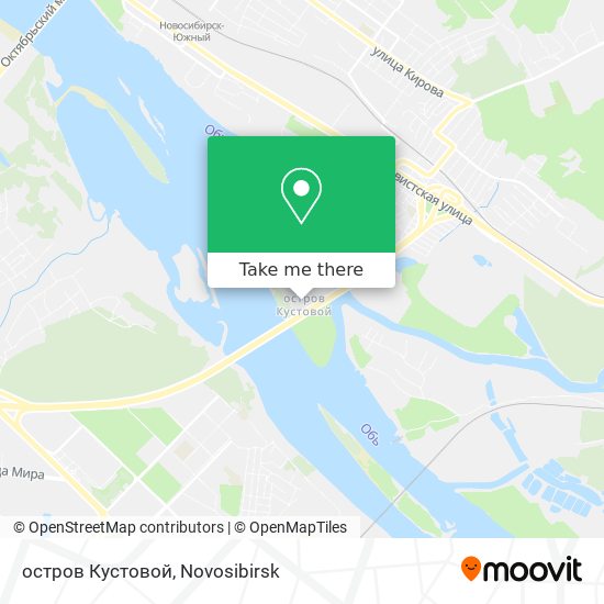 остров Кустовой map